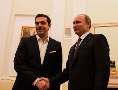 Β.Πούτιν προς Α.Τσίπρα: «Σας υποδέχομαι με χαρά»